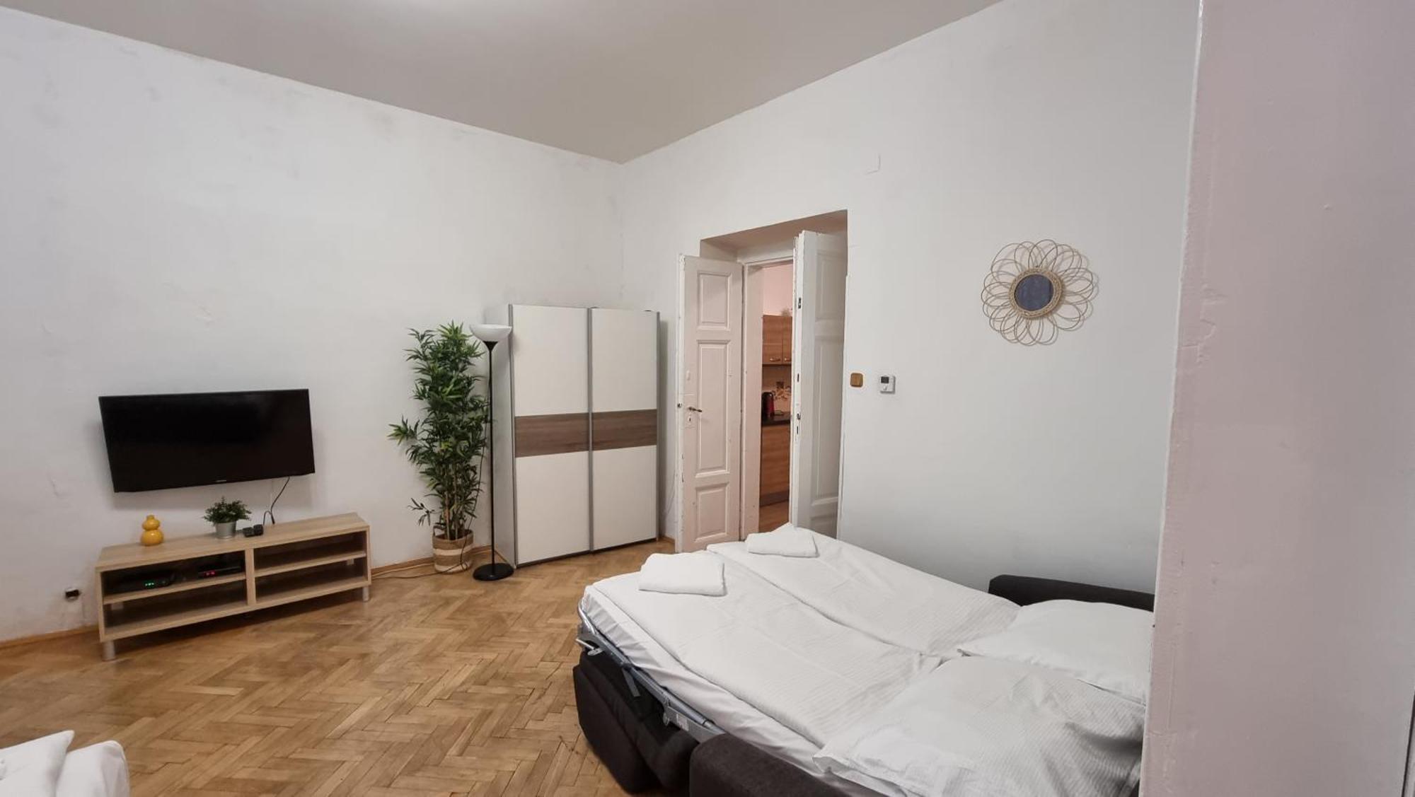 Apartment Krakovska 20 Prag Exterior foto